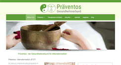 Desktop Screenshot of praeventos.de